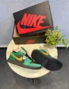 AIR JORDANS RETRO 1 LOW STUSSY GREEN BLACK YELLOW