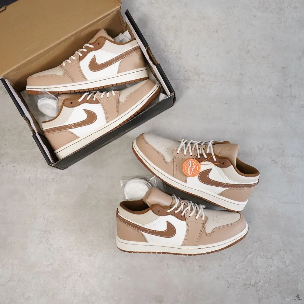 JORDAN ⁠RETRO 1 LOW HEMP LIGHT BRITISH TAN
