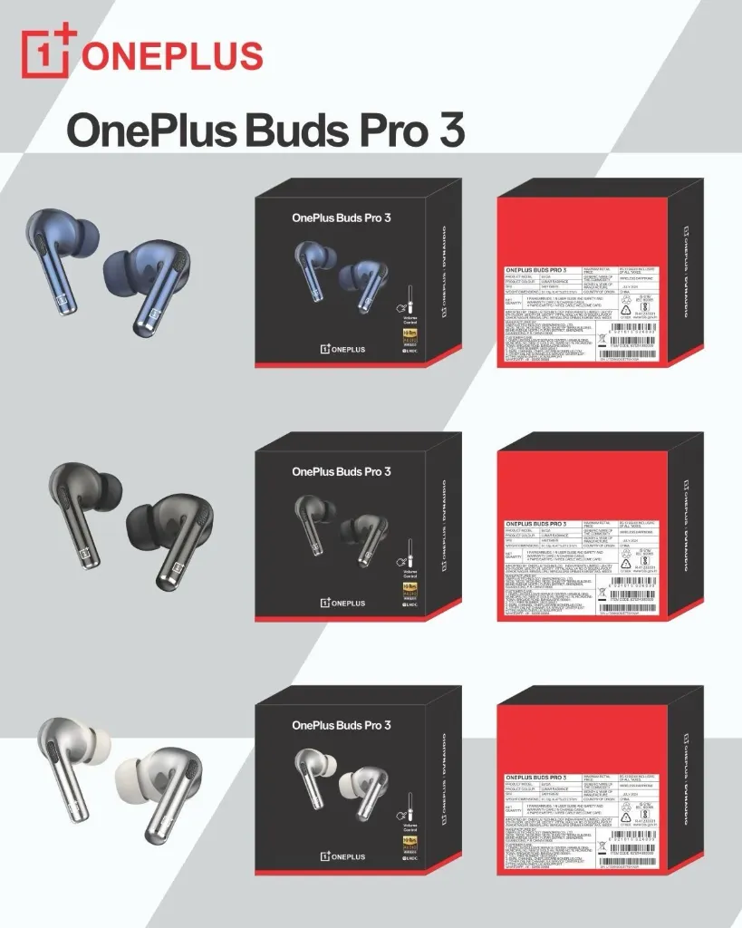 ONEPLUS BUDS PRO 3  (black)