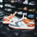 NIKE SB DUNK STUSSY GREY ORANGE