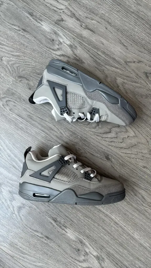 Air Jordan retro 4 Grey (40)