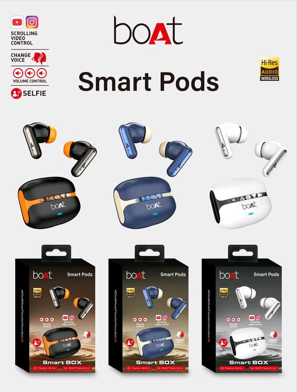  Boat Smart Pods  (blue)