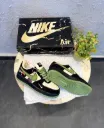 NIKE AIRFORCE CUSTOM STUSSY GREEN WHITE