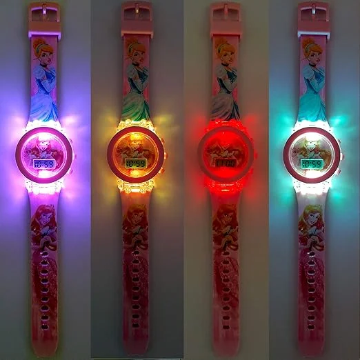 Digital Watch for Kids with Disco LED Lights and music