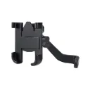 Mobile Holder 360° Rotatable Phone Stand for Maps, GPS Navigation & Travel | Bike & Scooty Mount, Fits All Smartphones - Black