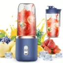 Portable Juicer Blender for Smoothies & Juices ,USB Rechargeable Mini Blender Bottle 400ML