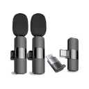  Dual Wireless Microphone, Bluetooth Collar Mic for Interview/YouTubeP94 Microphone