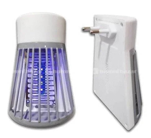 Electric Mosquito Killer Lamp with LED Night Light | USB Rechargeable Insect Bug Zapper for Home, Bedroom, Kids Room & Indoor Use |
