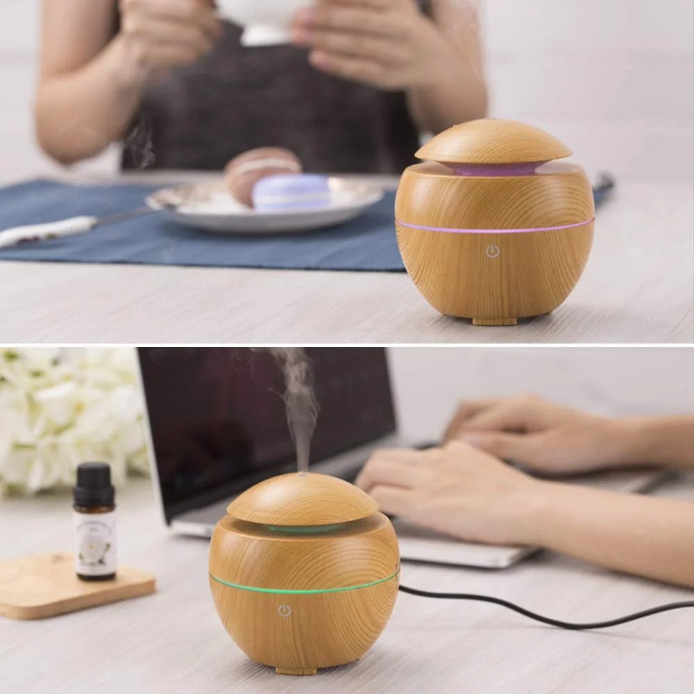 LED Ultrasonic Aroma Aromatherapy Humidifier
