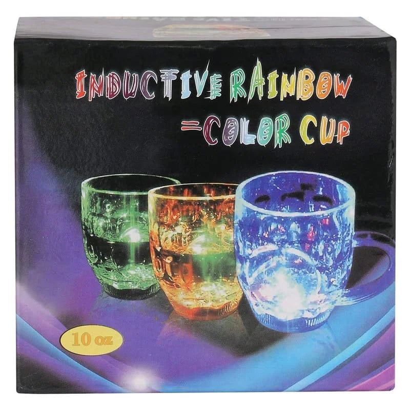 Rainbow Colour Cup , LED Sparkling Light for Kids