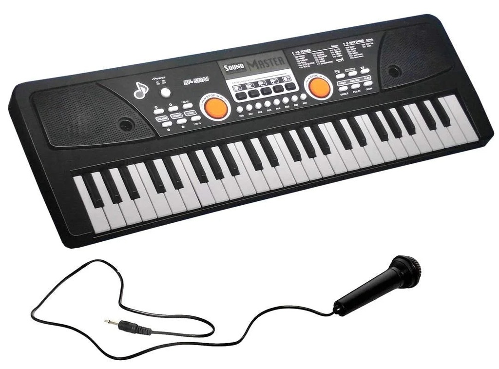 [bf-530a1-37-keys-bigfun-electronic-piano-with-microphone-usb-mp3-play-function-black] BF-530A1 49-Keys Bigfun Electronic Piano with Microphone, USB MP3 Play Function (Black)
