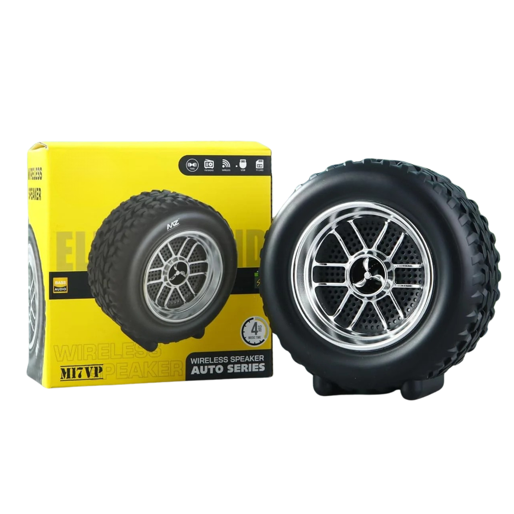 (Portable Bluetooth Speaker) Dynamic Thunder Sound Auto Series 8 W Bluetooth Speaker (Black, Stereo Channel)