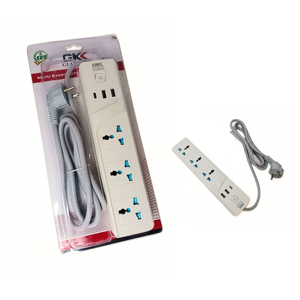 [10427-gkk-multi-extension-socket-250v-3-plug] GKK Multi Extension Socket 250V {3 plug}