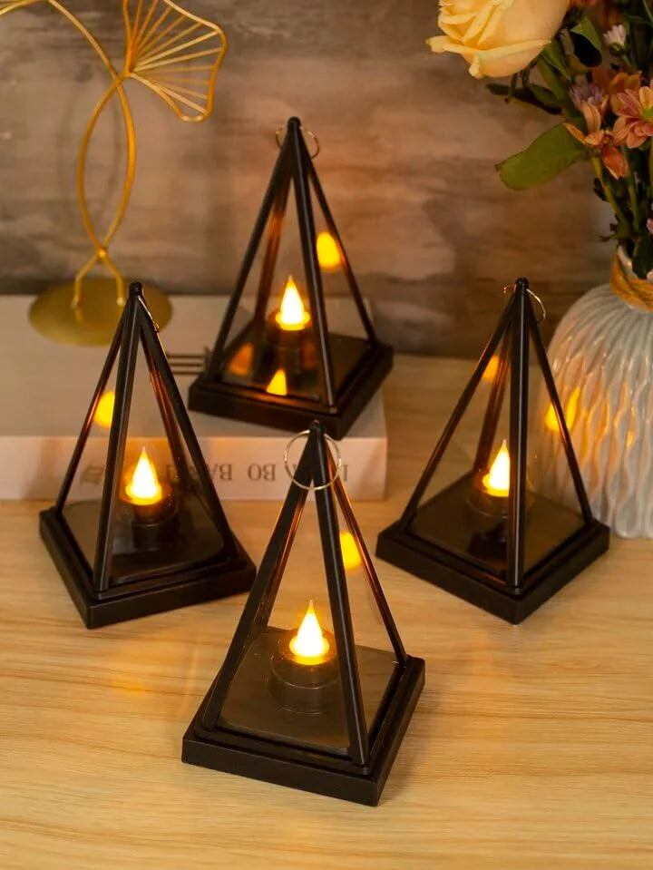(6 Pcs) LED Candles,Smokeless and Flameless Decorative Tea Light Candles