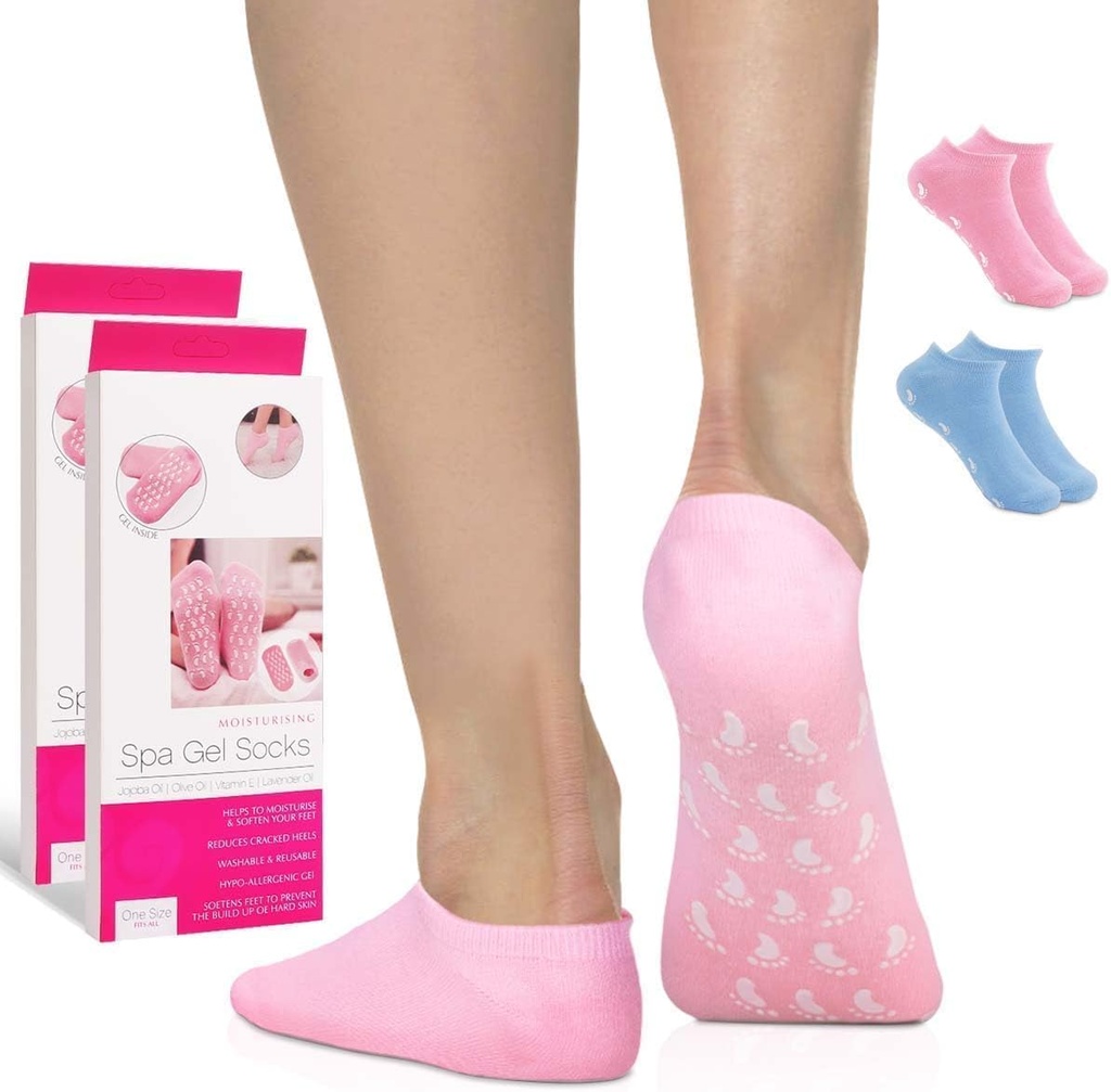 Gel Spa Gel Socks for Cracked Skin Random color