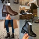 ZARA WOMEN PLATFORM BOOTS