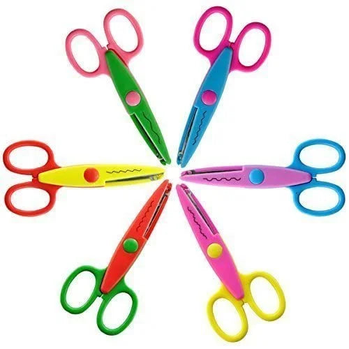 [1294-12-pcs-zig-zag-scissors] ( 12 pcs ) Zig Zag Scissors