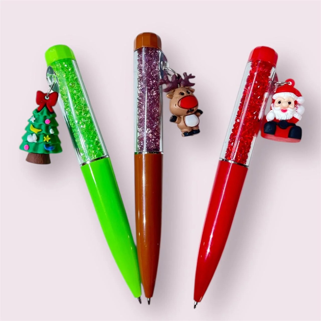 Christmas Crystal Pens For Kids Ball Pen Set – Comfortable Grip for Extra Smooth Writing