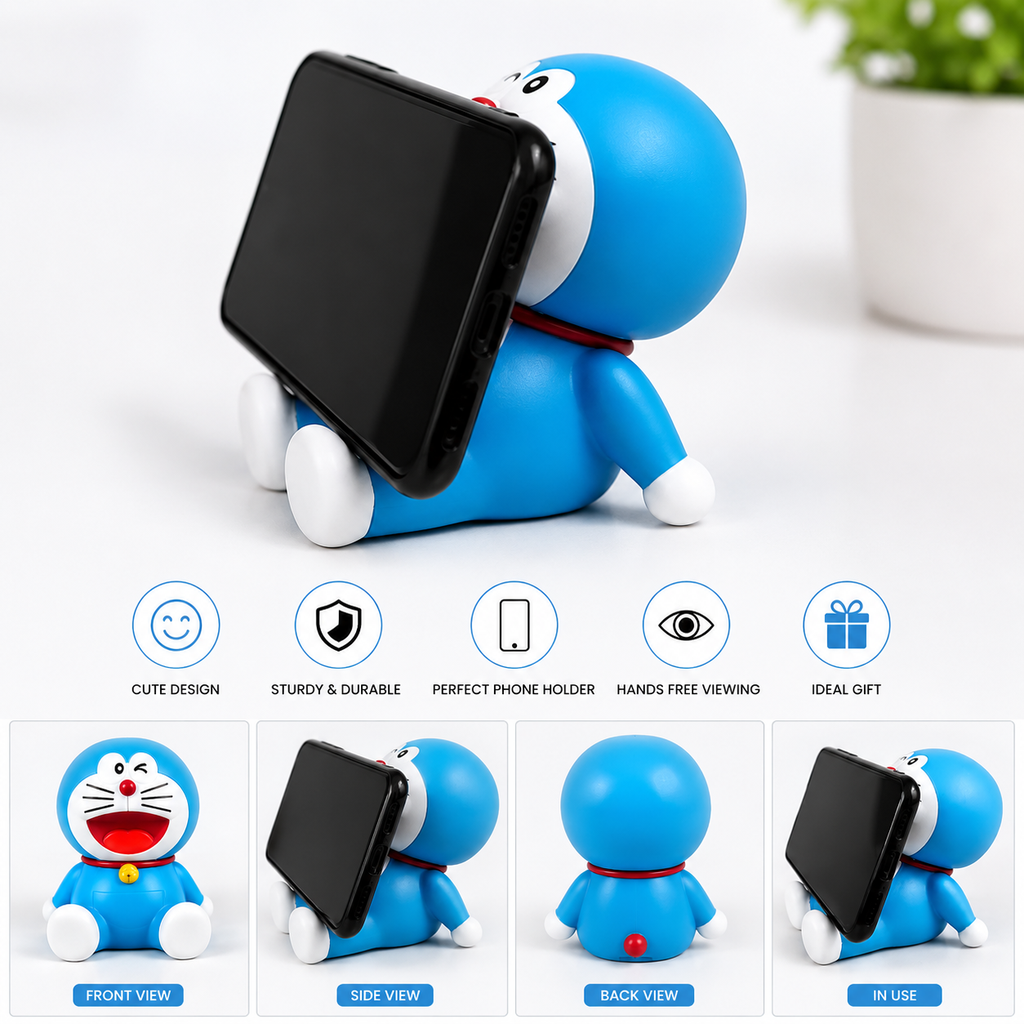 [20608-doraemon-mobile-stand-blue-color] Doraemon mobile stand Blue Color