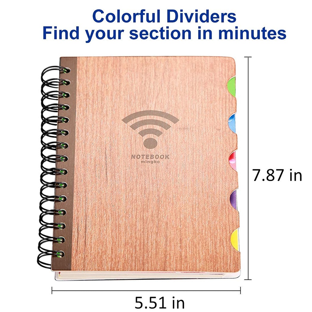 [11217-divided-notes-business-spiral-notebook-bound-notebook-diary-sketchbook-pattern-random] Divided Notes Business Spiral Notebook Bound Notebook Diary Sketchbook Pattern Random