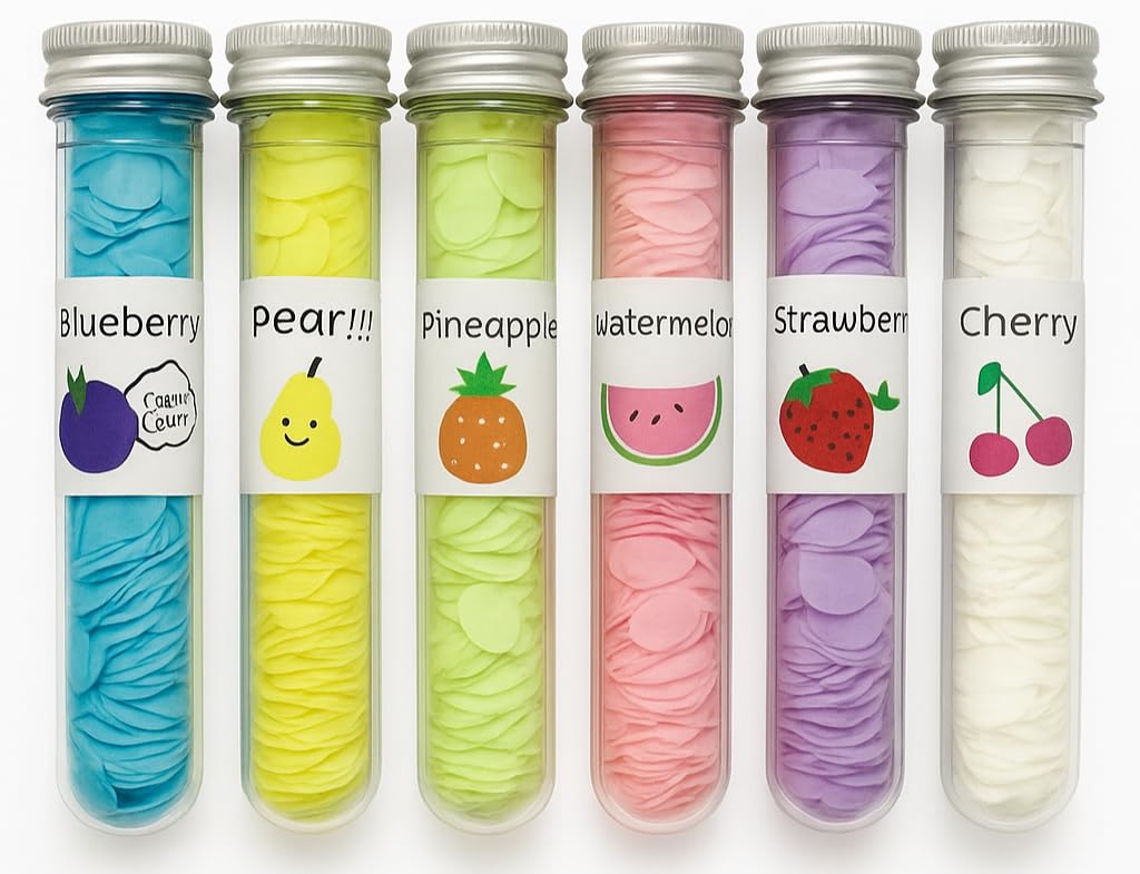Paper Soap Sheets – Instant Foam Hand Wash Strips, Travel Friendly Pocket Size, Fruit Fragrance, Single-Use Hygienic Soap for Kids & Adults (Pack of 3)