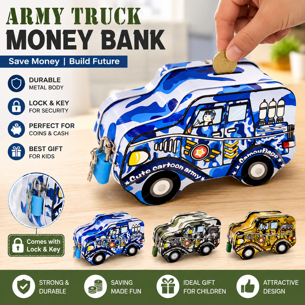 Piggy Bank for Kids – Set of 2 Money Saving Box for Kids, Return Gifts for Kid