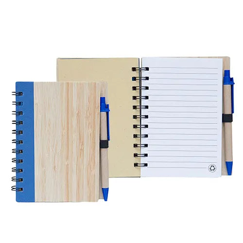 THE SHOPPE Diary and Pen + Black Pen Free (15 Designs and Color Options) (Wooden, Multicolor)
