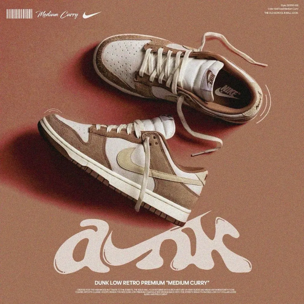 NIKE SB DUNK LOW MEDIUM CURRY (40)