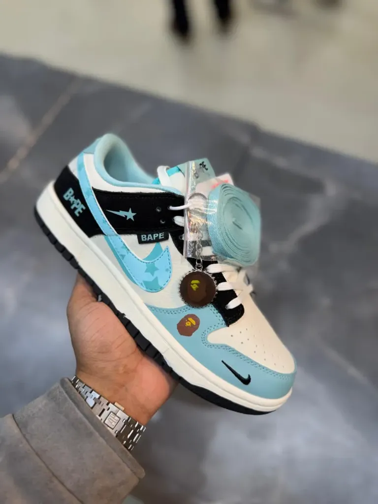 ⁠SB DUNK LOW ‘BAPE STAR’